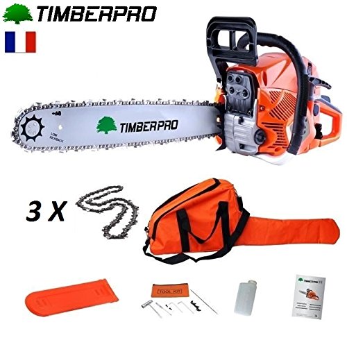 Timberpro 62 cm3 guide de 50 cm